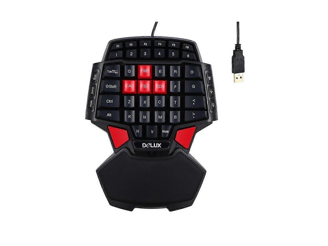Teclados para juegos con cable USB y teclados numéricos de una mano Ly Ebike