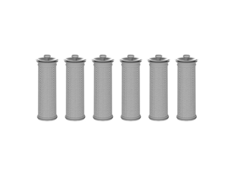 Pacote com 6 pré-filtros para tineco a11 master/hero a10 master sem fio
