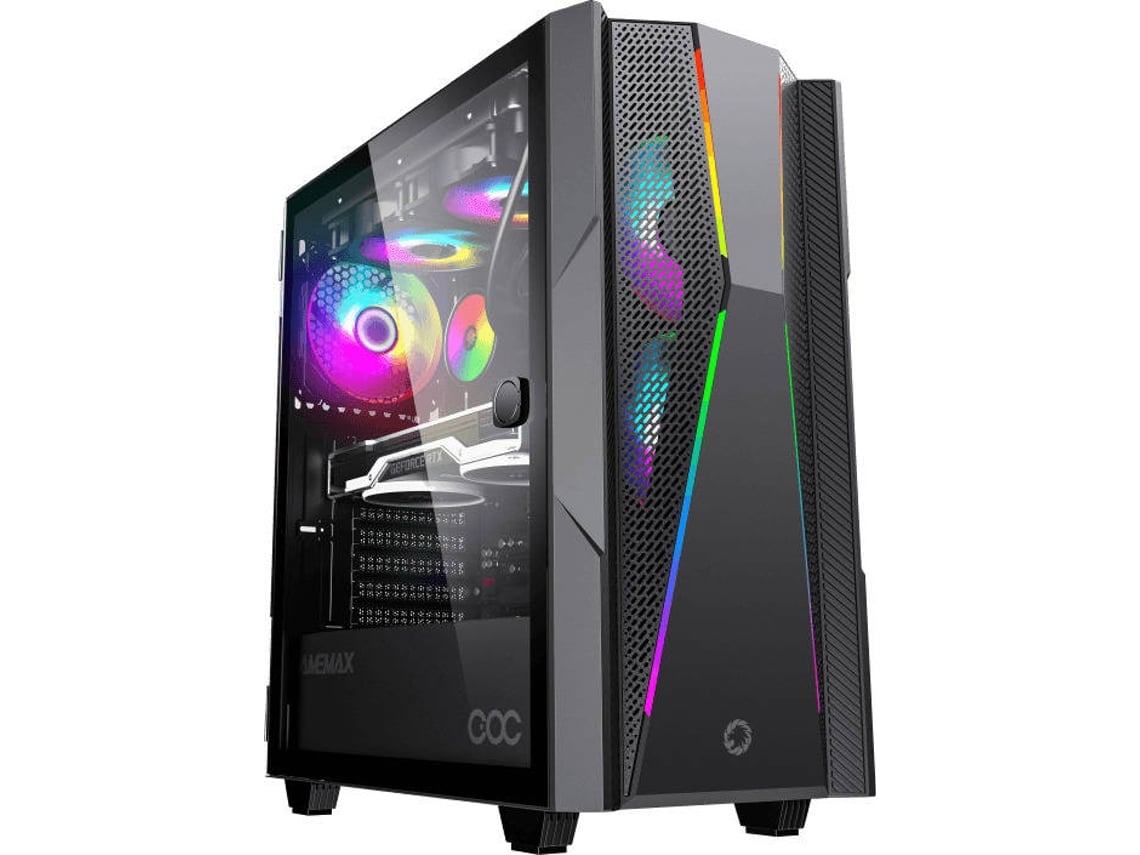 Desktop Gaming INSYS Powered by Asus (Intel Core i5-14400F - Asus Dual GeForce RTX 3050 - RAM: 16 GB - 1 TB)
