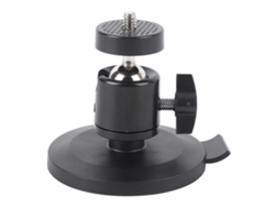 Soporte Magnético Para Cámara Con Revestimiento De Goma, Base De Montaje De 1/4 De Pulgada Para Cámaras Móviles Y De Seguridad.