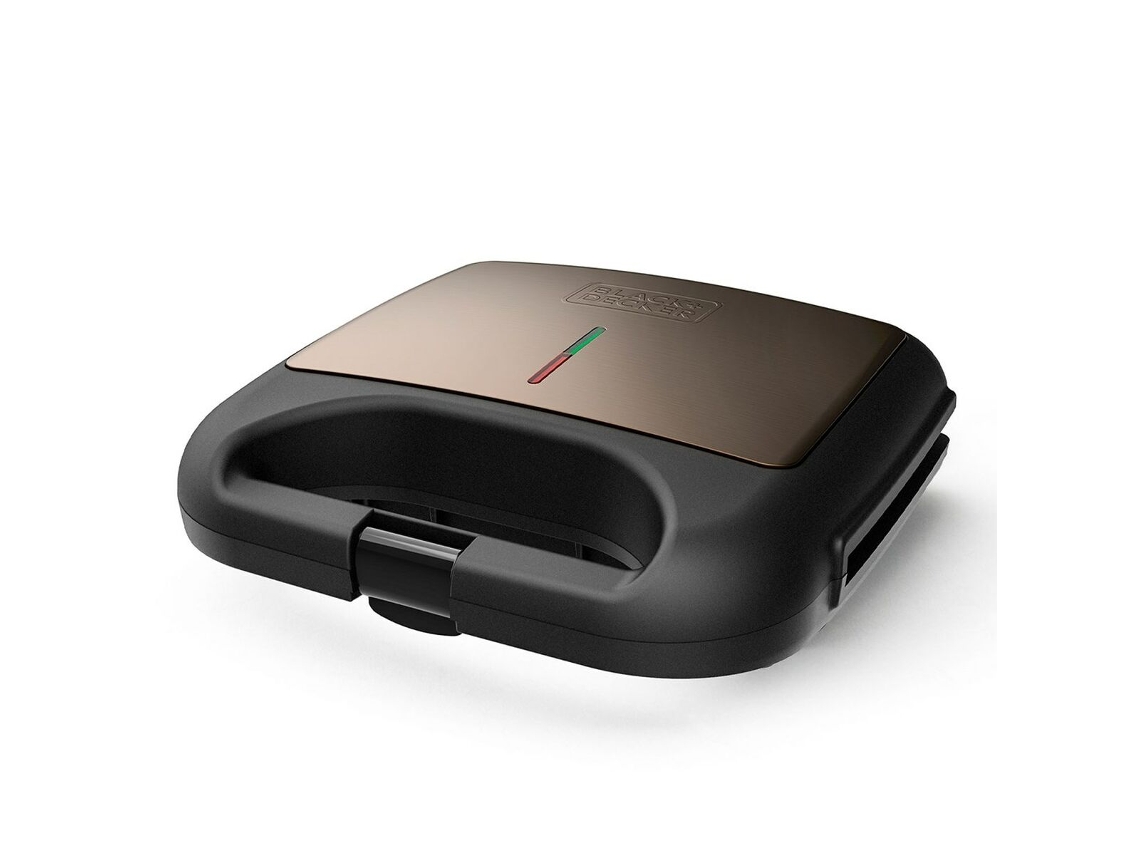 Sandwichera BLACK+DECKERR BXSA752E (Gris - 750 W)
