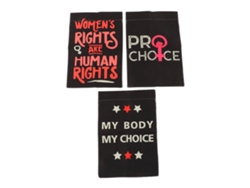 Urbannova-bandera Jardín Ley Aborto Derechos Mujer Elección