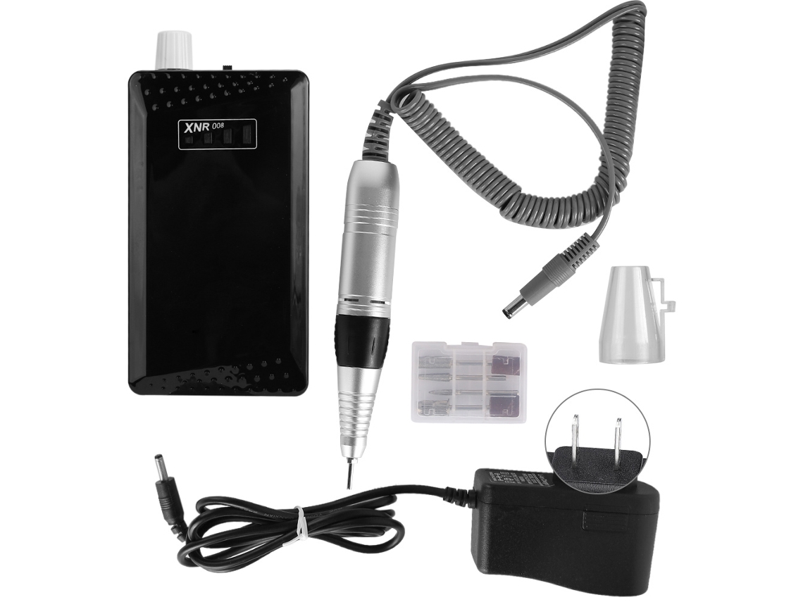 Máquina eléctrica para cortar uñas, 25000 rpm, herramienta profesional para pulir y manicura.
