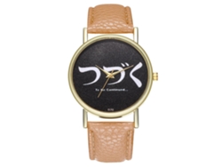 Reloj De Pulsera Unisex Informal De Cuarzo, Elegante Y A La Moda, En Color Amarillo Maíz.