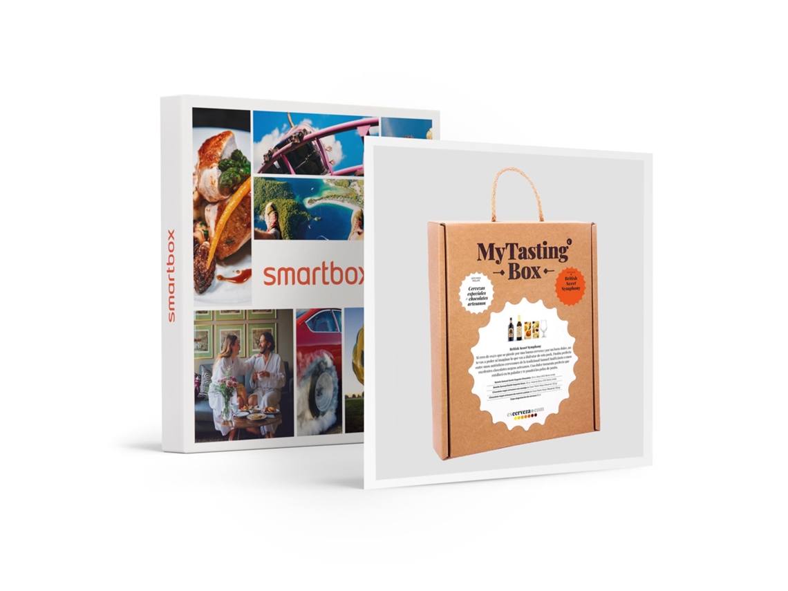 Caja Regalo SMARTBOX esCerveza: pack de cervezas Stout, vaso cervecero y chocolates artesanales a domicilio