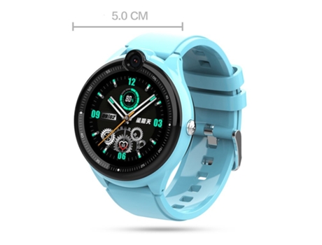 Smartwatch Y2 Kids 4G Seguimiento GPS Posicionamiento Seguridad a prueba de agua Llamada SOS con cámara para estudiantes Azul