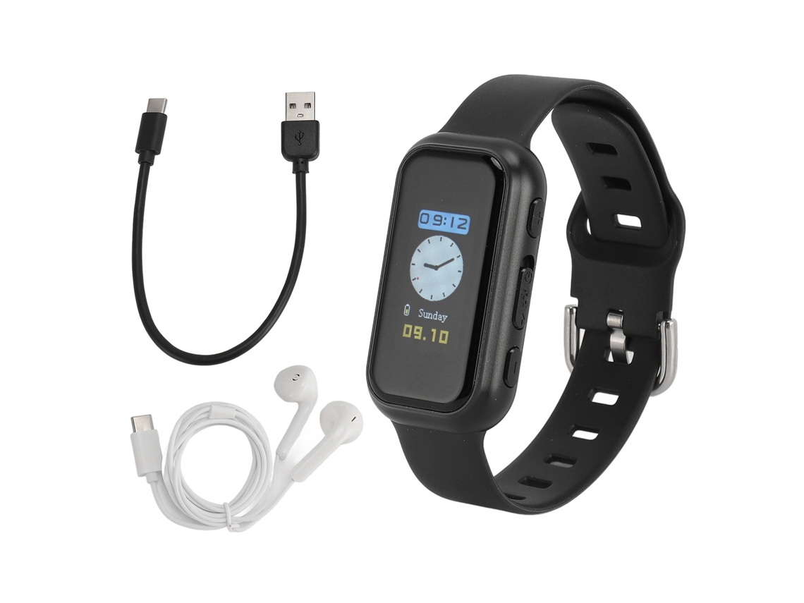 Reloj Grabador De Voz Hd Con Reducción De Ruido, Mp3, Cifrado, Activación Por Voz, 32 Gb Para Clases, Reuniones Y Entrevistas.