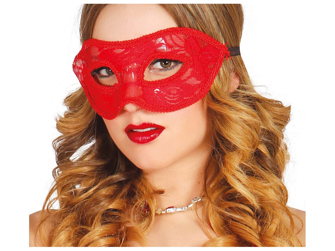 Máscara GUIRCA Vintage Sexy Roja