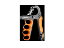 Contador electrónico ajustable MDUG para comprobadores de fuerza de agarre manual con contador mecánico naranja de cinco dedos