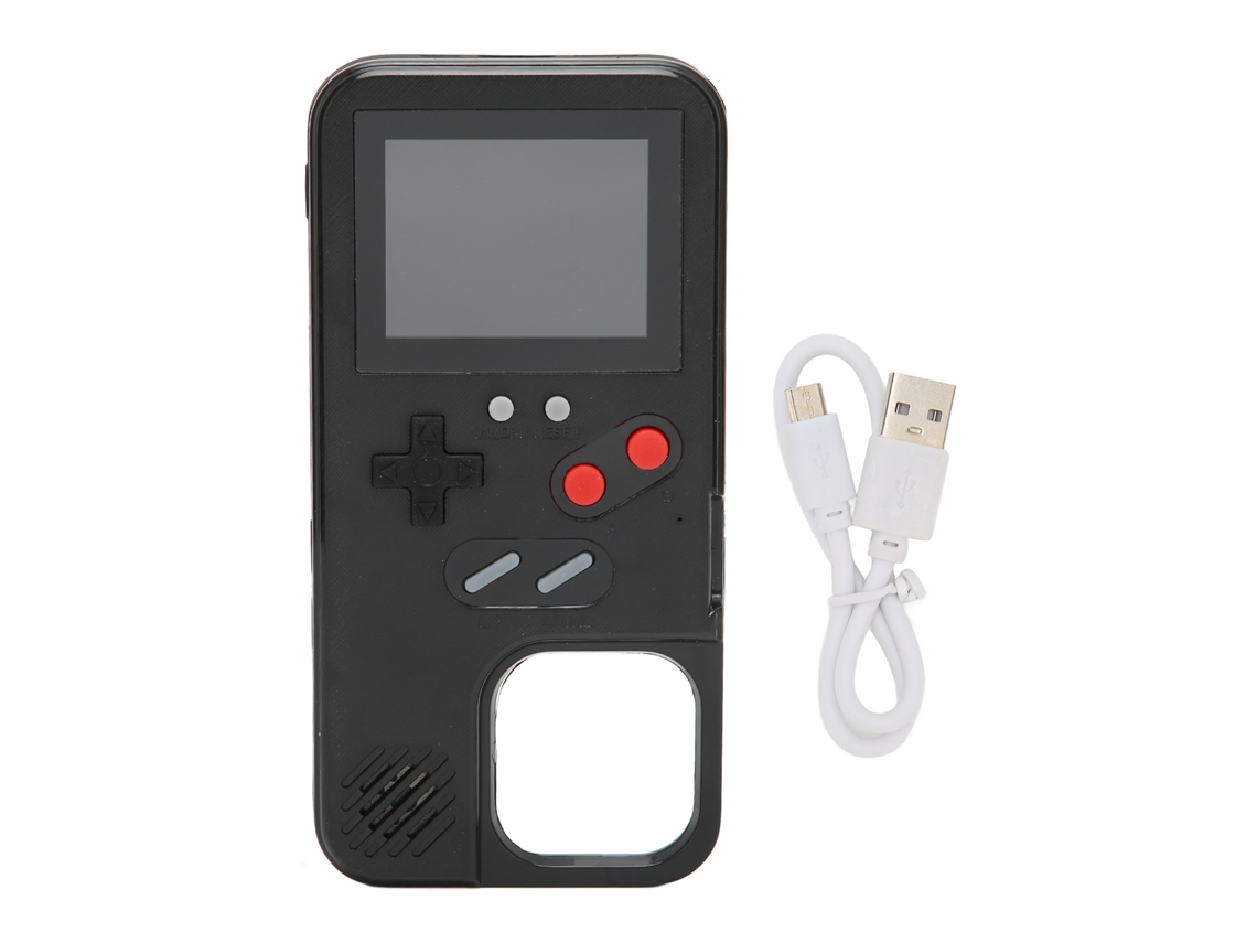 Capa De Telefone Game Com Tela Colorida Retro Console De Jogo Protetora Para Iphone 13 13pro