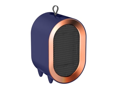 Calefactor Eléctrico TRUMSHOP para Uso Doméstico Portátil Azul