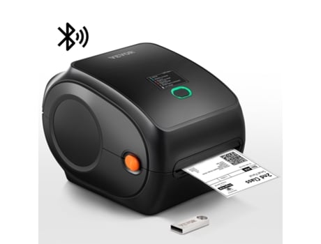 VEVOR Impresora De Etiquetas Térmicas 4X6 300Dpi Usb/Bluetooth Para Amazon Ebay Etsy Ups