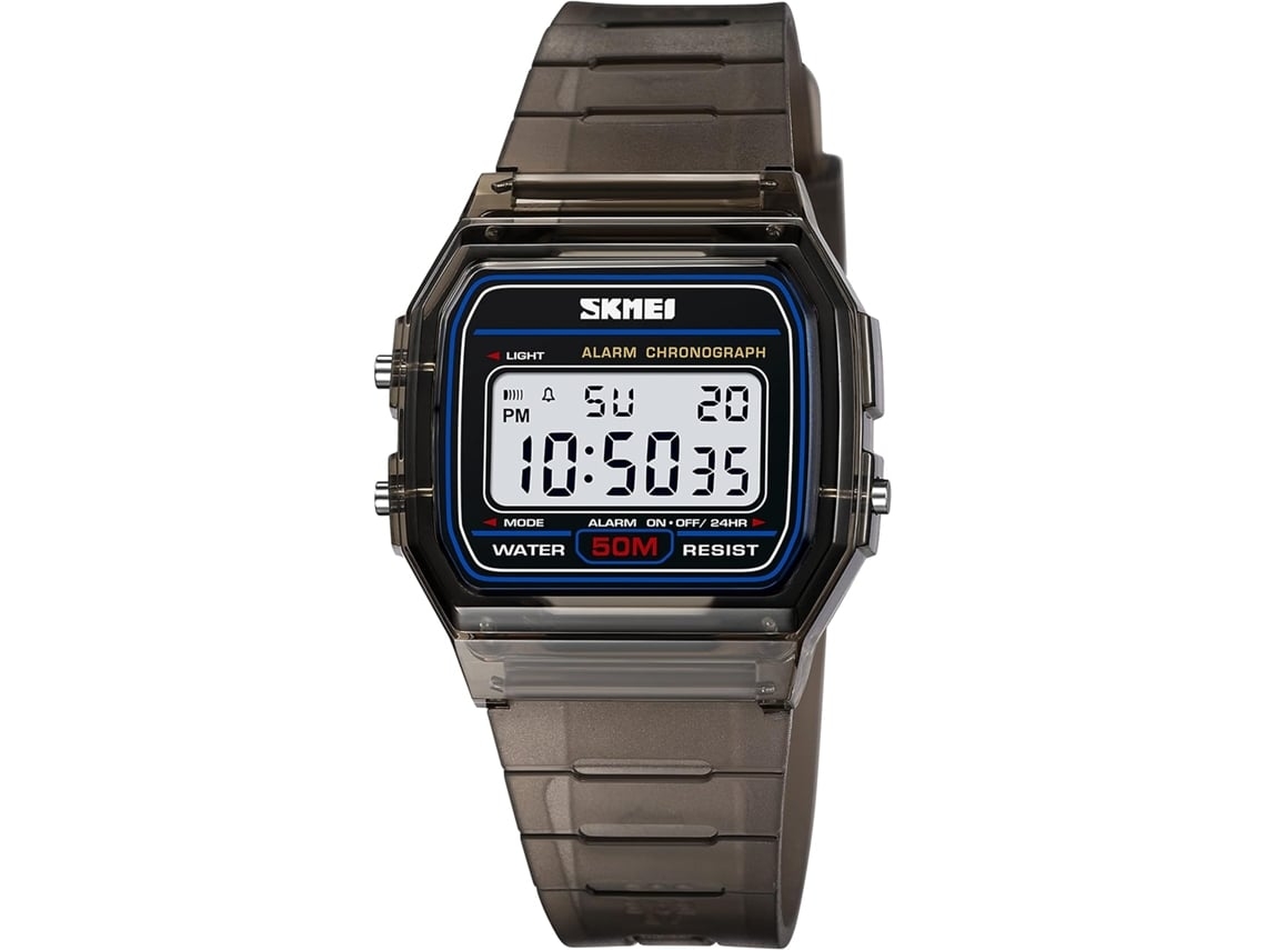 Reloj De Pulso Deportivo Digital Para Hombre Cobra Led De Silicona De Yuysan