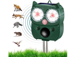 Repelente de gatos al aire libre Repelente ultrasónico de gatos Repelente de perros Carga solar Carga USB para prevenir perros y gatos CUICH