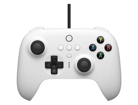 - 8BITDO Ultimate Wired Controller para Switch Pc e Android Branco