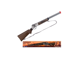 VPMKP-Lanzador GONHER Rifle 12 Tiros Plata (Edad Mínima Recomendada: 3 años)