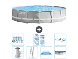 Piscina Tubular INTEX 26724GN-CB46 (14614 L - 457x107cm)