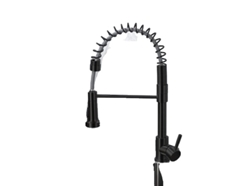 Grifo de cocina, acabado negro mate, rotación de 360 grados, OEM negro
