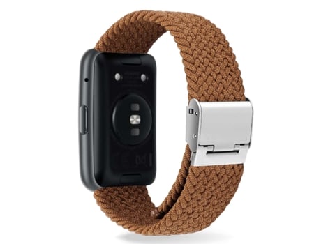 Correa Pulsera Trenzada Flexible para Huawei Watch Fit 2 Marrón