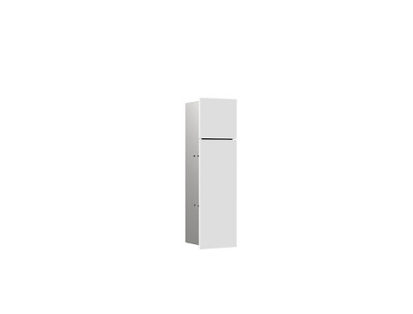 EMCO asis módulo WC puro, oculto, tope izquierdo 600mm, EMCO asis módulo WC puro, oculto, tope izquierdo 600mm, Color: alpino-blanco