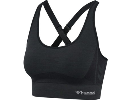 Sujetador Deportivo para Mujer HUMMEL (XS - Negro)
