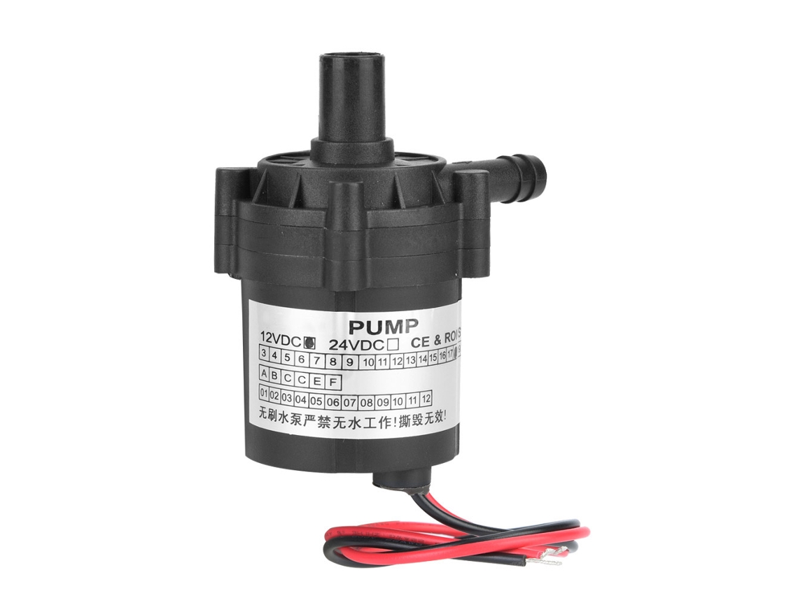 Bomba Sumergible Mini Para Piscina, Motor Sin Escobillas Ultra Silencioso, 12v Dc 18w, 6m, Ideal Para Agua.