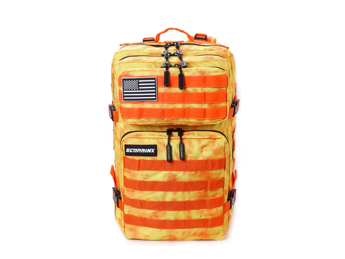 Mochila Táctica ELITRAINX V1 45L Jungla Naranja