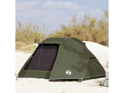 Tienda De Pesca 5 Personas Impermeable Verde Oliva