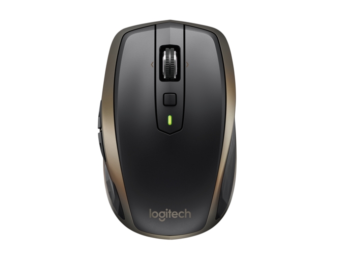 Ratón LOGITECH Anywhere 2 (Bluetooth - Láser - 1000 dpi - Negro)