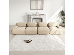 Sofá 4 Plazas - Corduroy Suave, 32d Almohadillado De Alta Elasticidad, Ergonómico Y Apto Para Mascotas - Beige