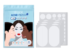 Parche hidrocoloide invisible para imperfecciones, resistente al agua.