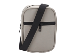 Bolso Bandolera Unisex Para Viajes, Mochila, Cinturón Impermeable, Tejido Oxford, Gris.