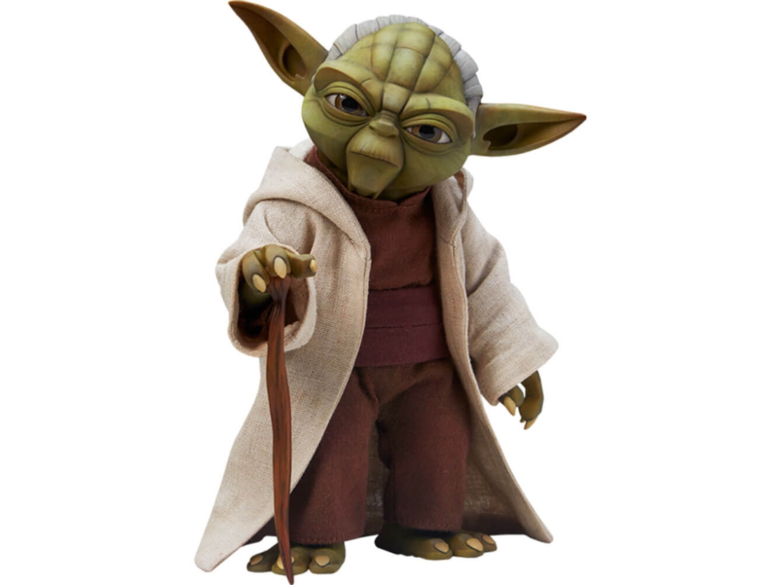Figura de Sideshow Collectibles STAR WARS: The Clone Wars Yoda Figura de acción a escala 1:6