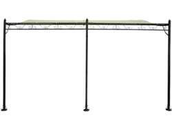 Cenador De Metal - 3 X 4 M - Beige