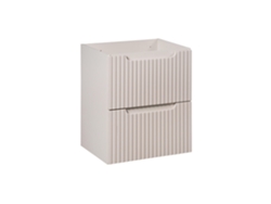 Armario Bajo Lavabos FURNLUX Nova (Beige, Madera Maciza - 50X39X57 Cm)