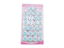 26 Moldes De Chocolate Con Forma De Letras Y Números, De Plástico Seguro Con Resorte Para Hornear.