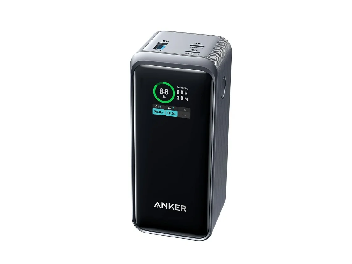 Cargador Pared Anker Prime 200w 20.000mah Negro