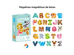 Rompecabezas magnético para glaciar, con letras, números y mascotas. MDUG (estilo 1)