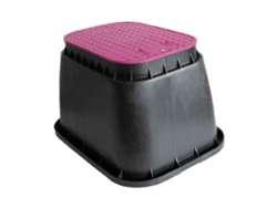 Arqueta Rectangular Estándar Bluedrop BD0202-NP - Tapa Morada para Agua No Potable La Arqueta Rectangular Estándar BD0202-NP de Bluedrop, fabricada en