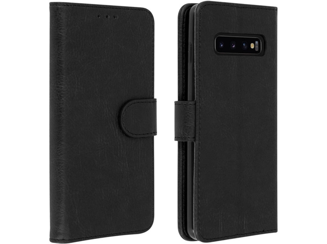 Funda Samsung Galaxy S10 AVIZAR Book Negro
