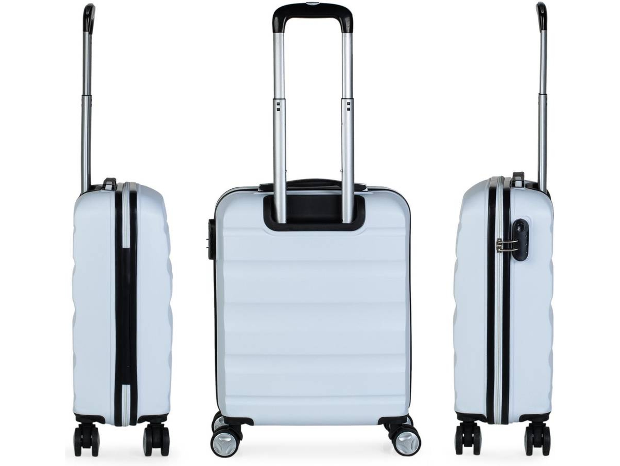Maleta de cabina ITACA ABS (Cabina - 35 L - Blanco)