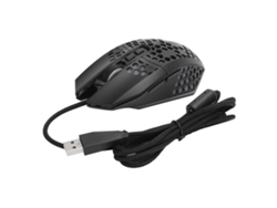 Ratón Para Juegos Con Cable, 8000 Dpi, Iluminación Rgb, Diseño Ergonómico Hueco Para Ordenadores De Sobremesa/portátiles, Negro.