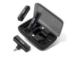 Sistema de Micrófono Inalámbrico de Solapa BOYA Boyalink Lavalier Conector USB-C Lightning y TRS 3,5 mm