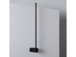 Aplique De Pared Led 10w De Aluminio Delux Preto