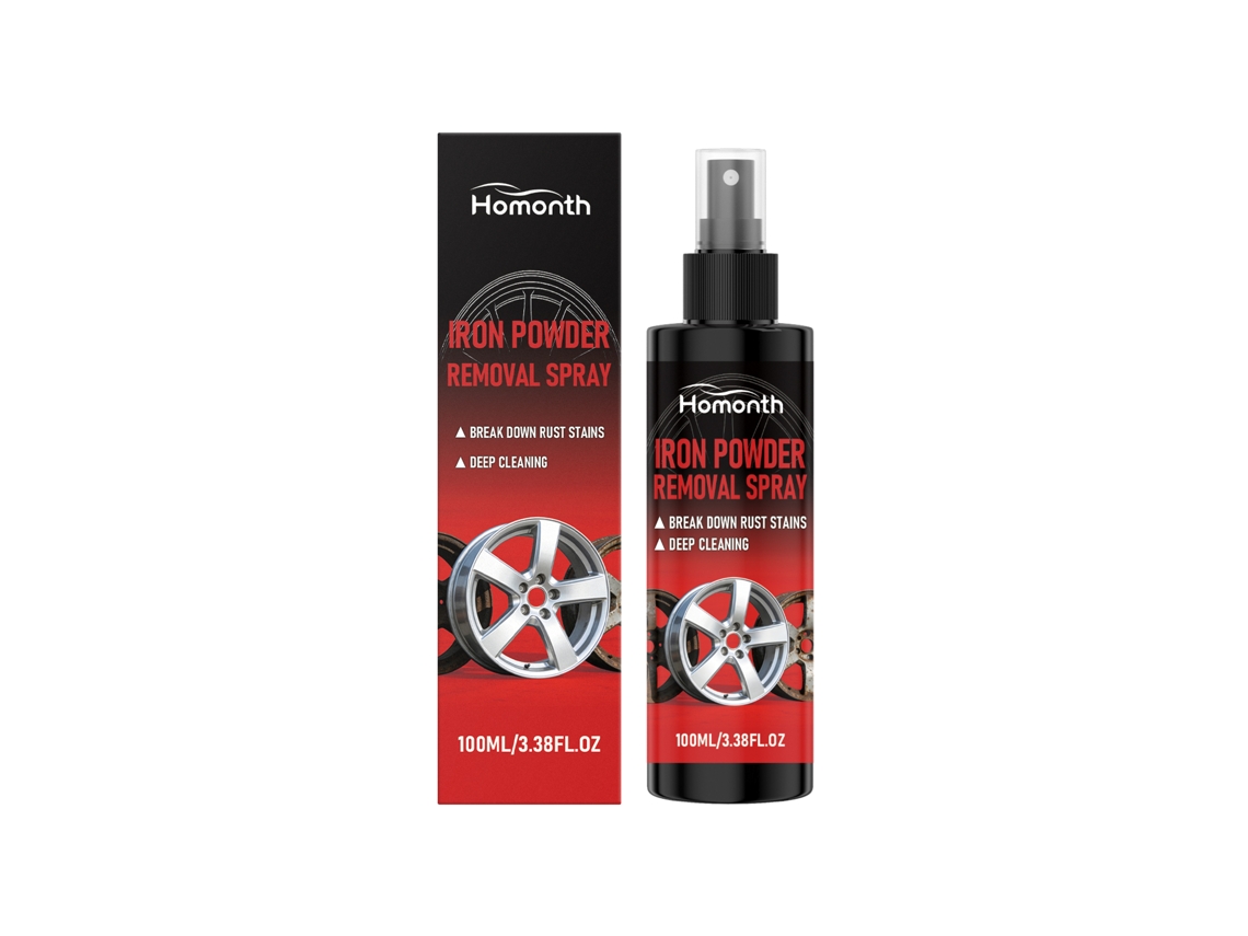 Espray para eliminar el polvo de hierro