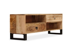 Maison Exclusive - Mueble De Tv De Madera Maciza De Mango 120x30x40 Cm