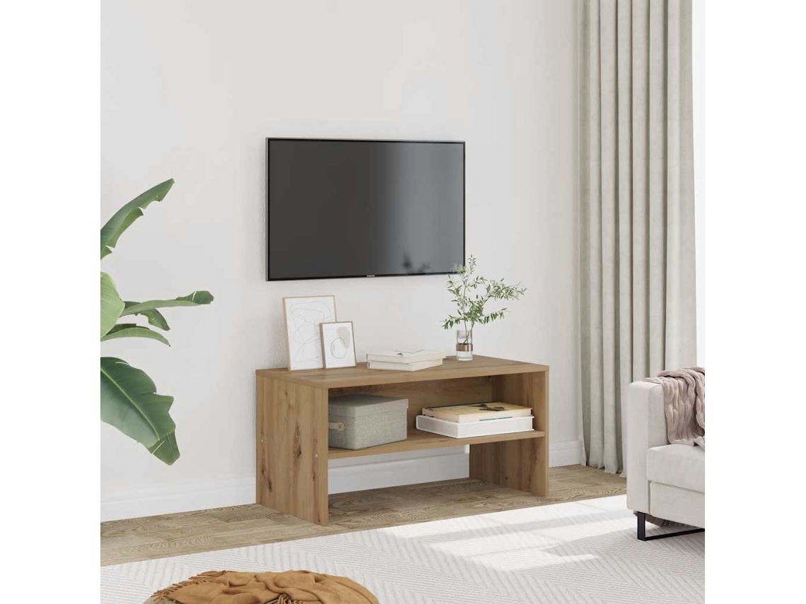 Mueble para TV | Armario para TV | Armario para TV 80x40x40 cm Fabricado en madera de roble artesanal