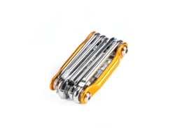 Vlrla-kit De Herramientas De Reparación Para Bicicleta 11 En 1 Plegable Pocket Llave Multifunción
