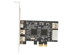 Tarjeta Adaptadora Firewire Pciex1 A Cuatro Puertos Ieee 1394a Tarjeta Riser Para Accesorios De Computadora