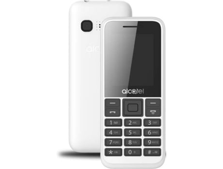 Telefóno Móvil ALCATEL (1.8'' - Blanco)